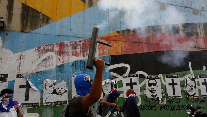 A rights group has raised by nearly 100 to 448 the number of dead from more than three months of political upheaval and protests.