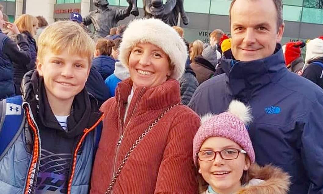 The Nicholson family