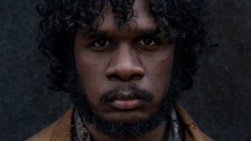 Baykali Ganambarr in ‘The Nightingale’.