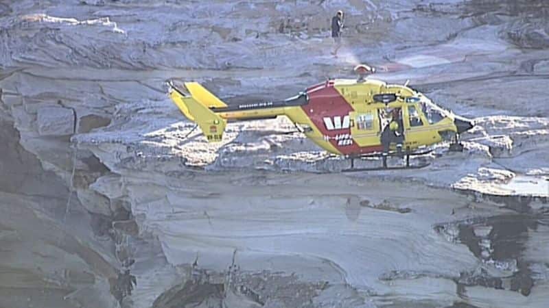 Image of emergency efforts.