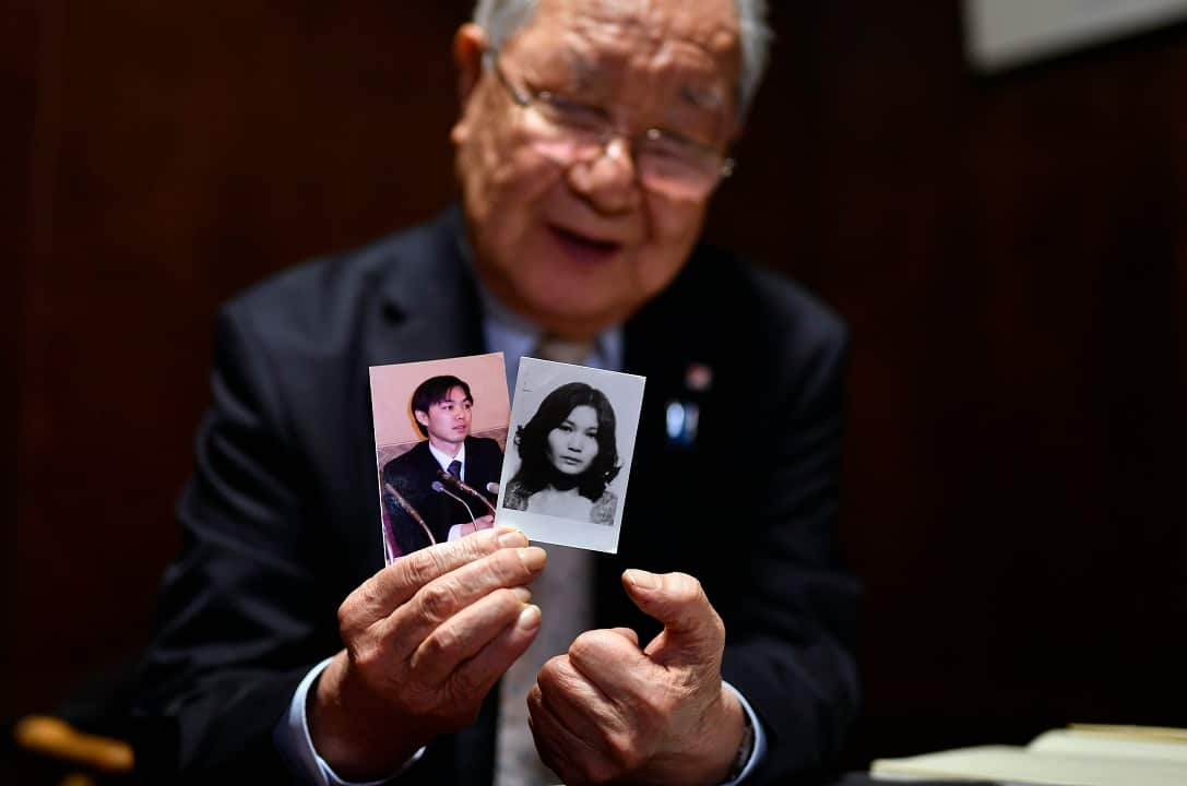 Shigeo Iizuka heads a group of families of Japanese abducted by North Korea.