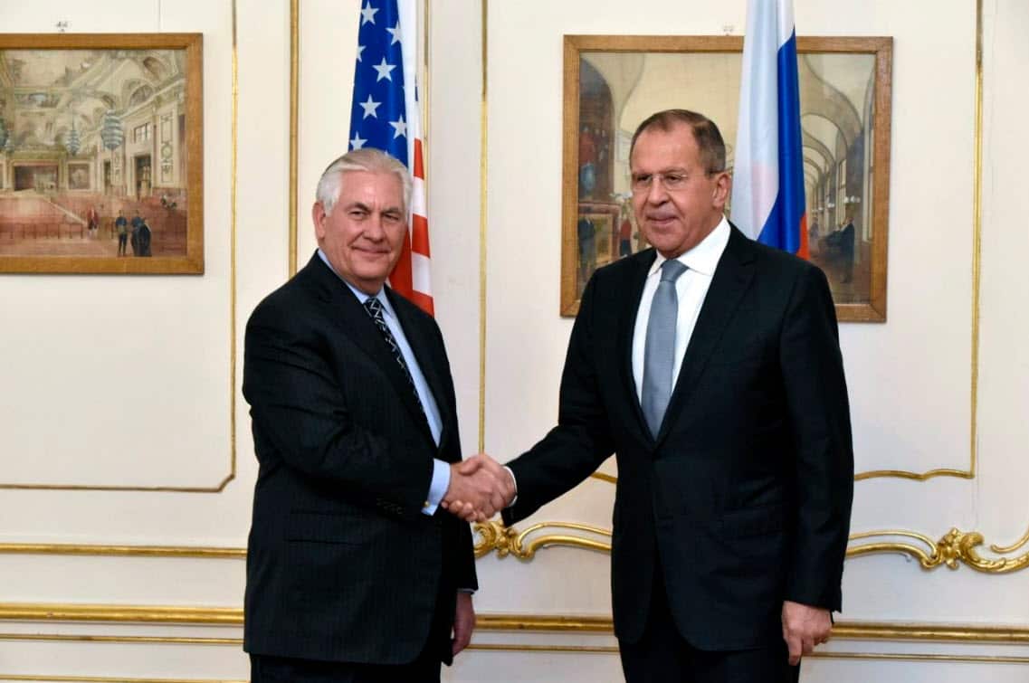 FILE: US Secretary of State Rex Tillerson and Russian Foreign Minister Sergei Lavrov say they won't accept Pyongyang as a nuclear weapon.