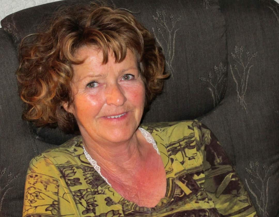 Anne-Elisabeth Falkevik Hagen, the wife of the Norwegian billionaire Tom Hagen. 