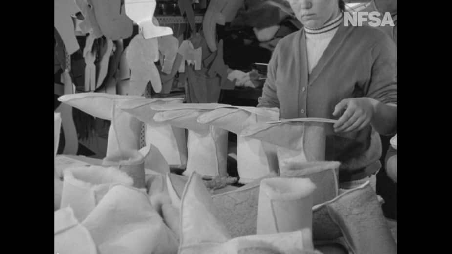 The boots manufactured in Botany, New South Wales  in the 1970s. 