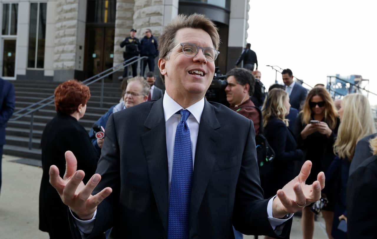 Lawyer Mark Lanier, who says the settlement needs to lead to a larger solution to the opioid crisis.  