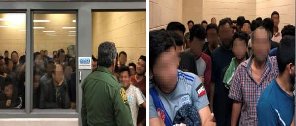 Standing room only for adult males observed by the Department of Homeland Security Office of Inspector General.