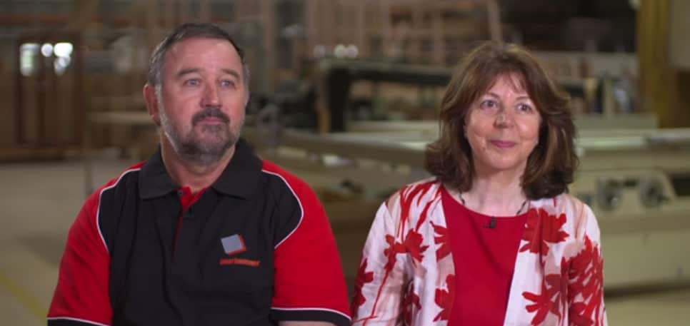 Tony and Edith Paarhammer migrated from Austria.