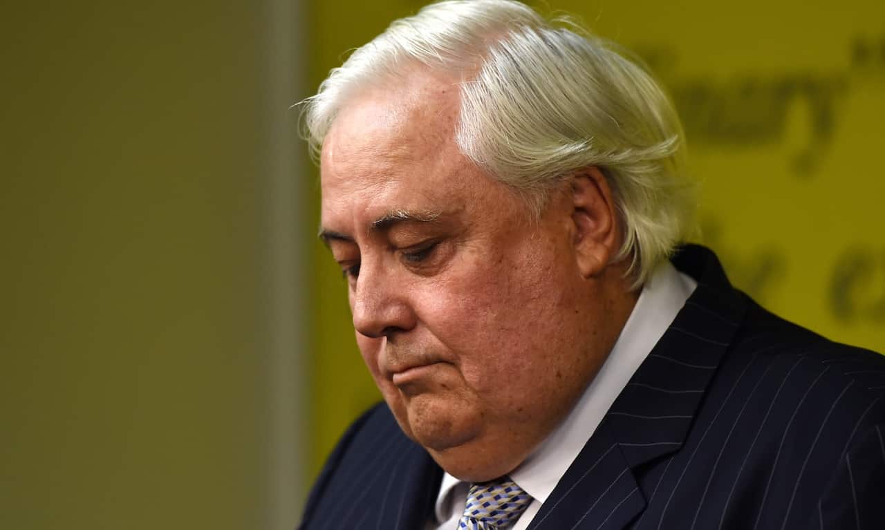 File photo of Clive Palmer