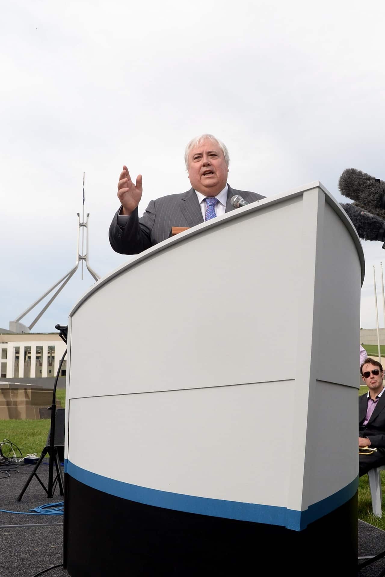 Clive Palmer's heart will go on (AAP)