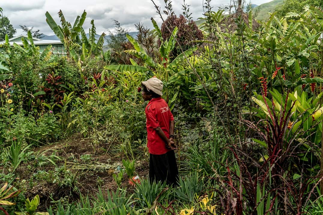 Ambo, who has lived at a safe house for eight years, in Goroka, Papua New Guinea.