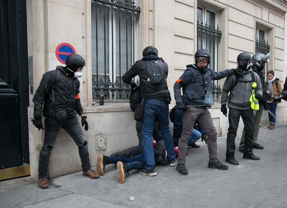 Police made hundreds of arrests during the latest 'yellow vests' demonstration in Paris.