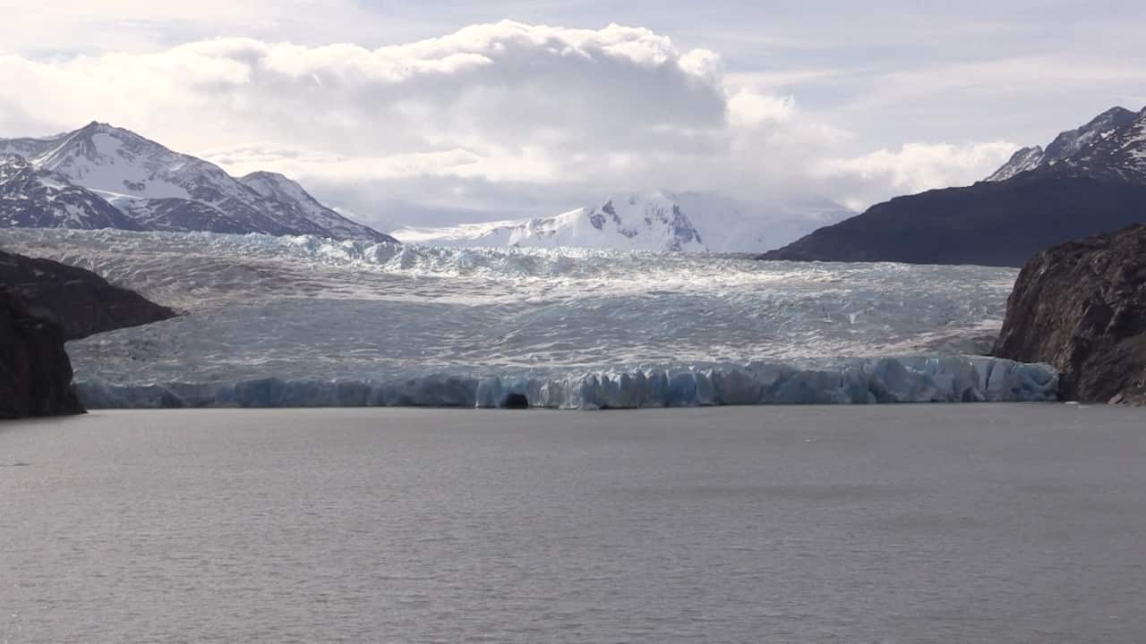 Patagonia, Chile glacier ice melt