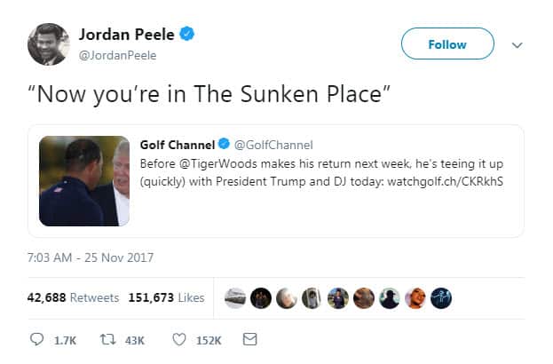 Peele Tweet