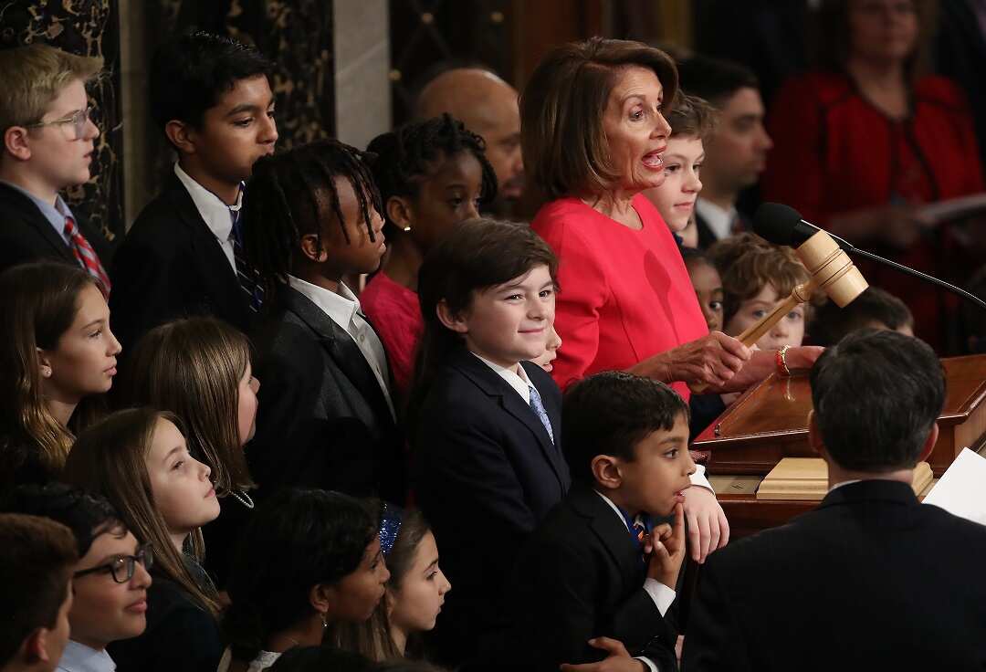 House Of Representatives Convenes For First Session Of 2019 To Elect Nancy Pelosi (D-CA) As Speaker Of The House