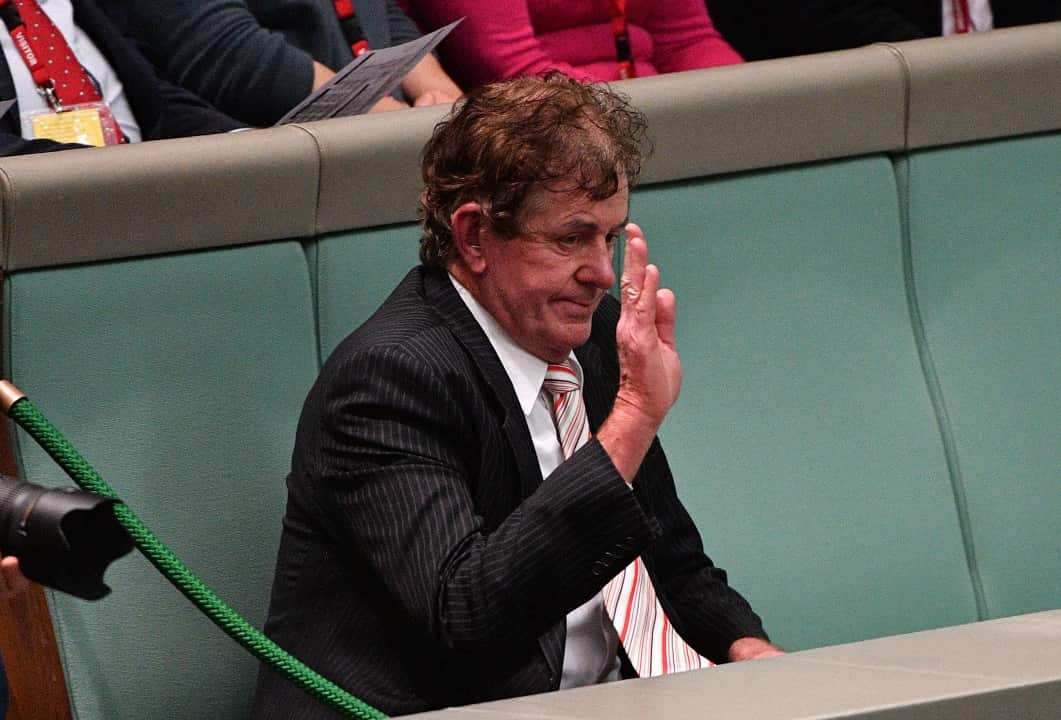 Former Speaker Peter Slipper.