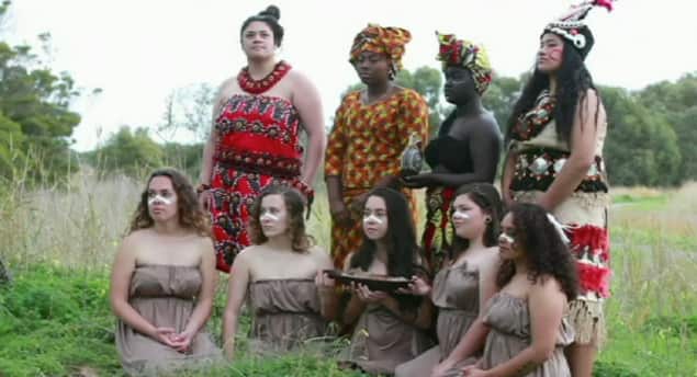 The Cultural Connections photo shoot