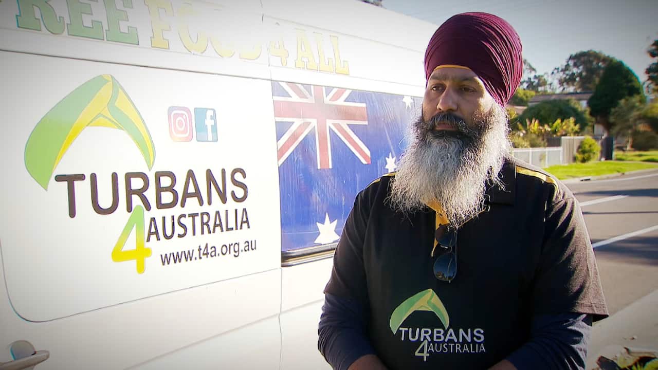 Amar Singh, the President of Turbans for Australia