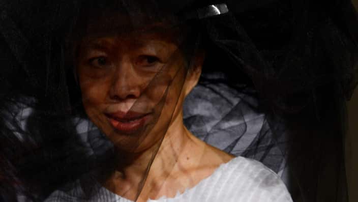 Chin is known for her unique fashion choices.