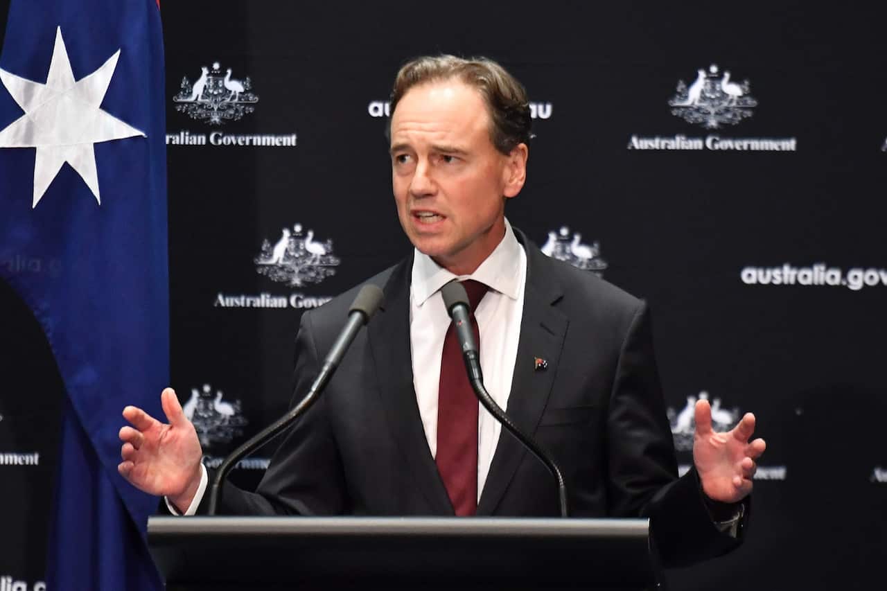 Minister for Health Greg Hunt