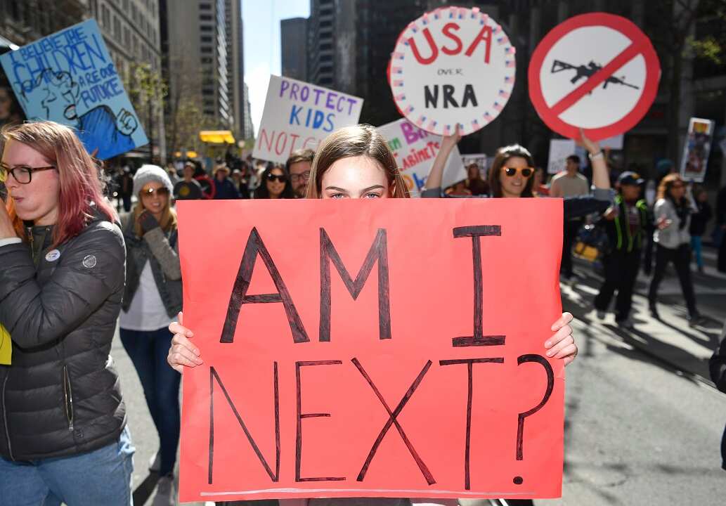 March for Our Lives in San Francisco.