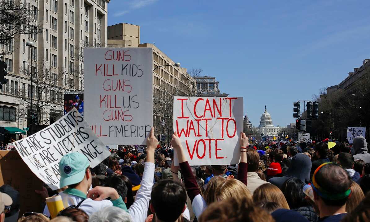 March for Our Lives rally in Washington.