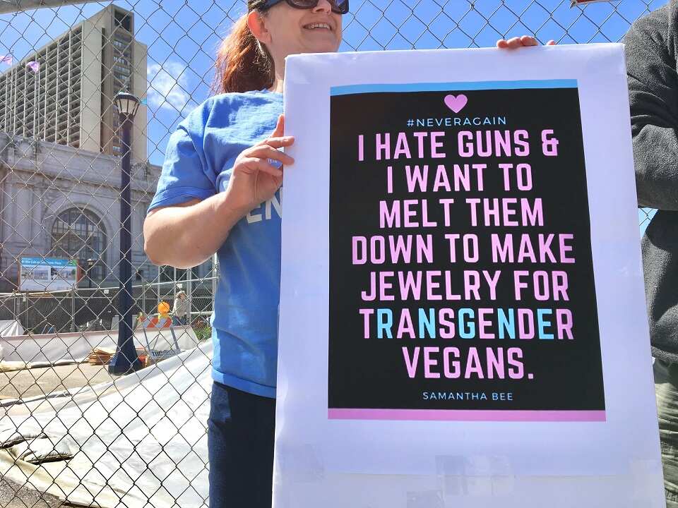 March for Our Lives rally in California.