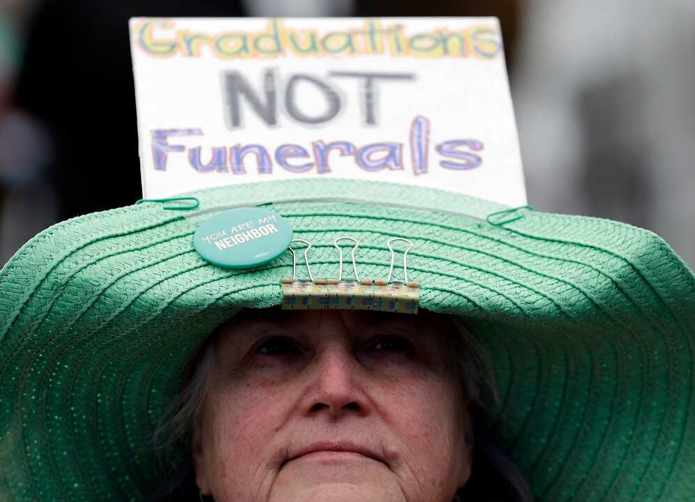 March for Our Livesrally in Chicago. 