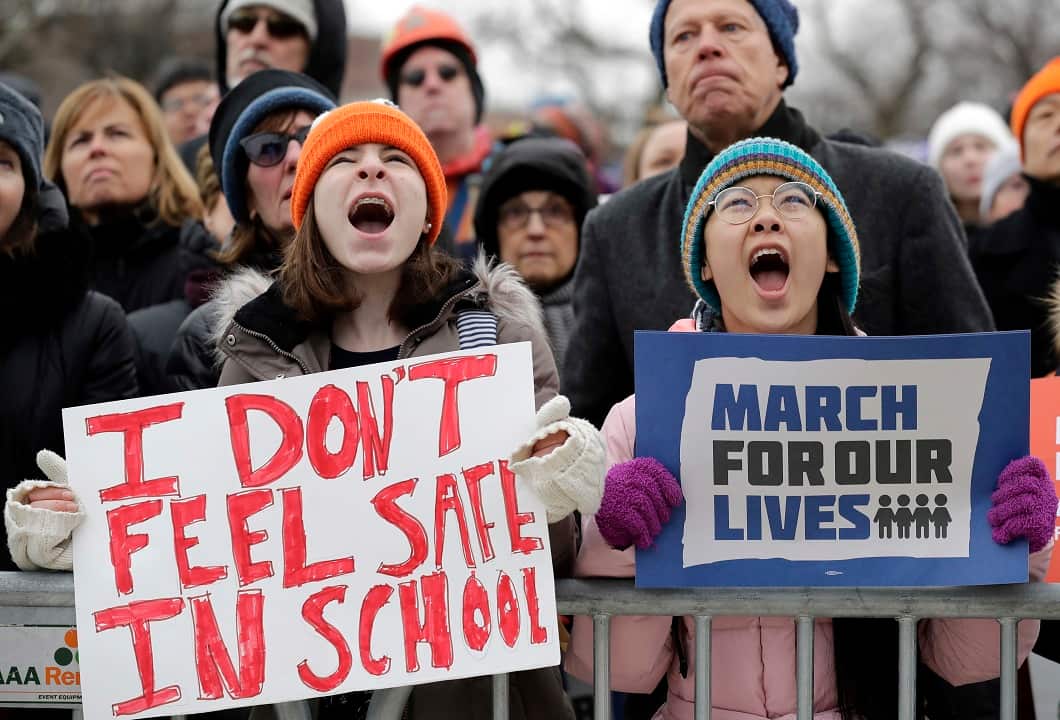March for Our Lives rally in Chicago. 
