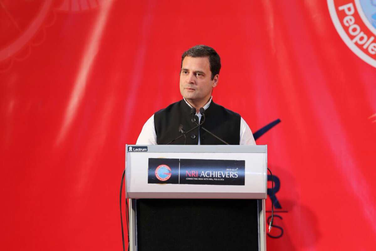 INC leader Rahul Gandhi