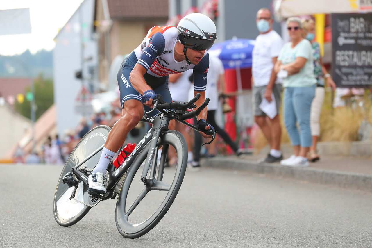 Australia's Richie Porte competes during stage 20 of the Tour de France cycling race.