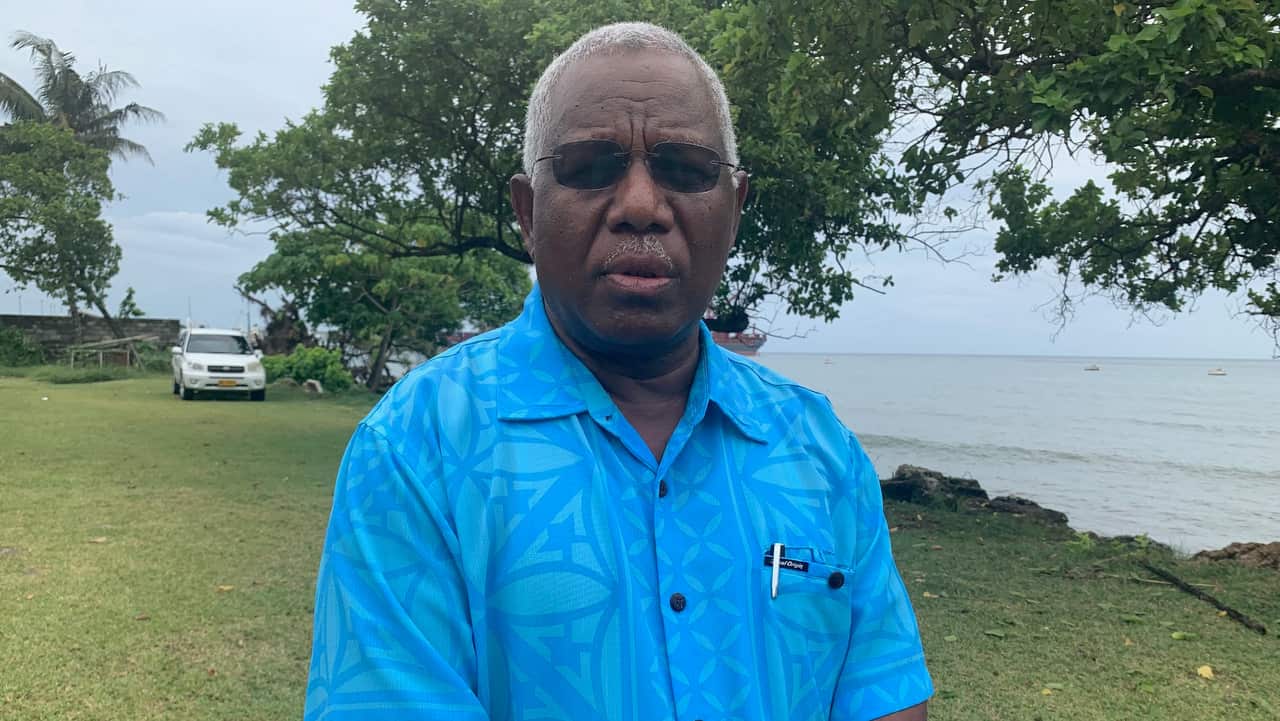 Former Solomon Islands Prime Minister, Rick Houenipwela.