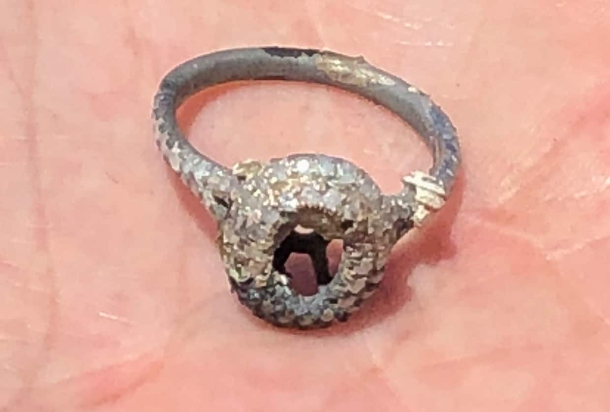 The ring after it was discovered, via SBCFireInfo