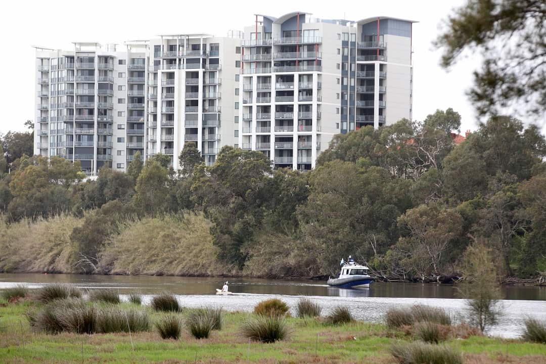 Perth's Swan River.         