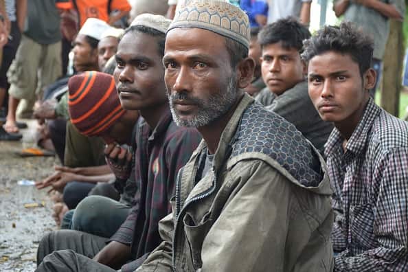 About 20 men believed to be Rohingya landed in Indonesia, authorities said.