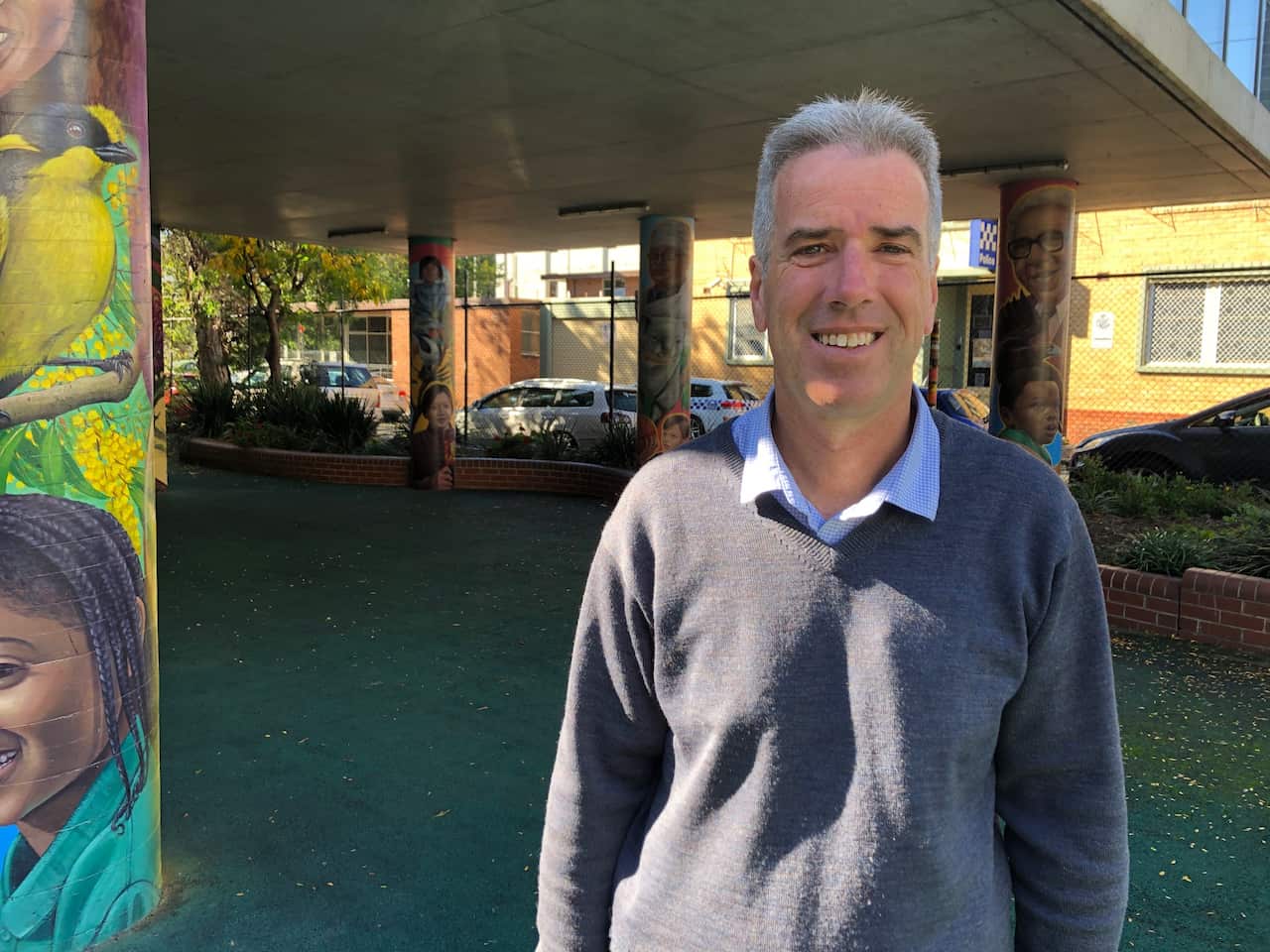 Sacred Heart Principal Matthew Shawcross