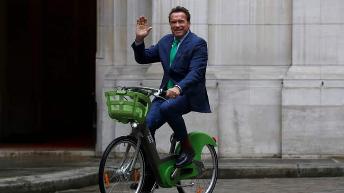 Arnold Schwarzenegger is taking on big oil.