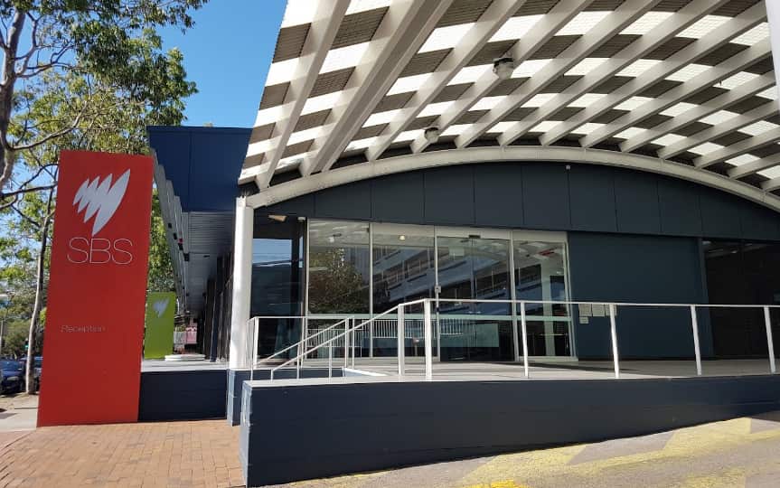 The SBS office in Sydney.