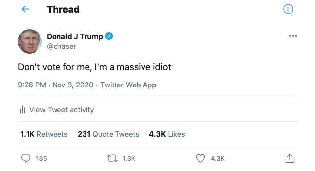 The offending Tweet.