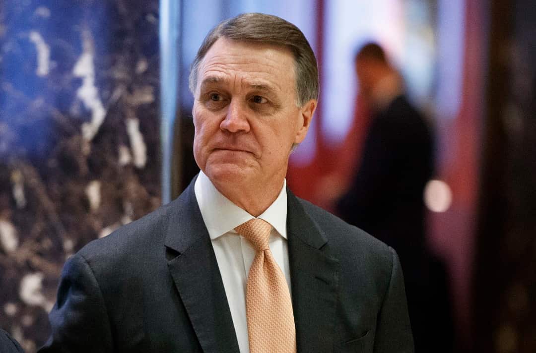 Senator David Perdue has defended President Trump.