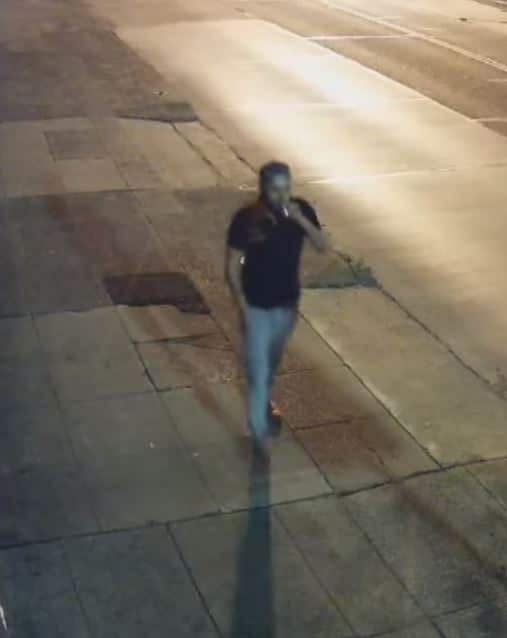 Police are looking for the man, who forced himself on a 28-year-old woman when she was standing on the corner of Terminus St at Petersham.