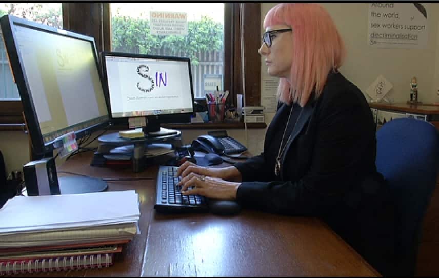 Sharon Jennings of the Sex Industry Network