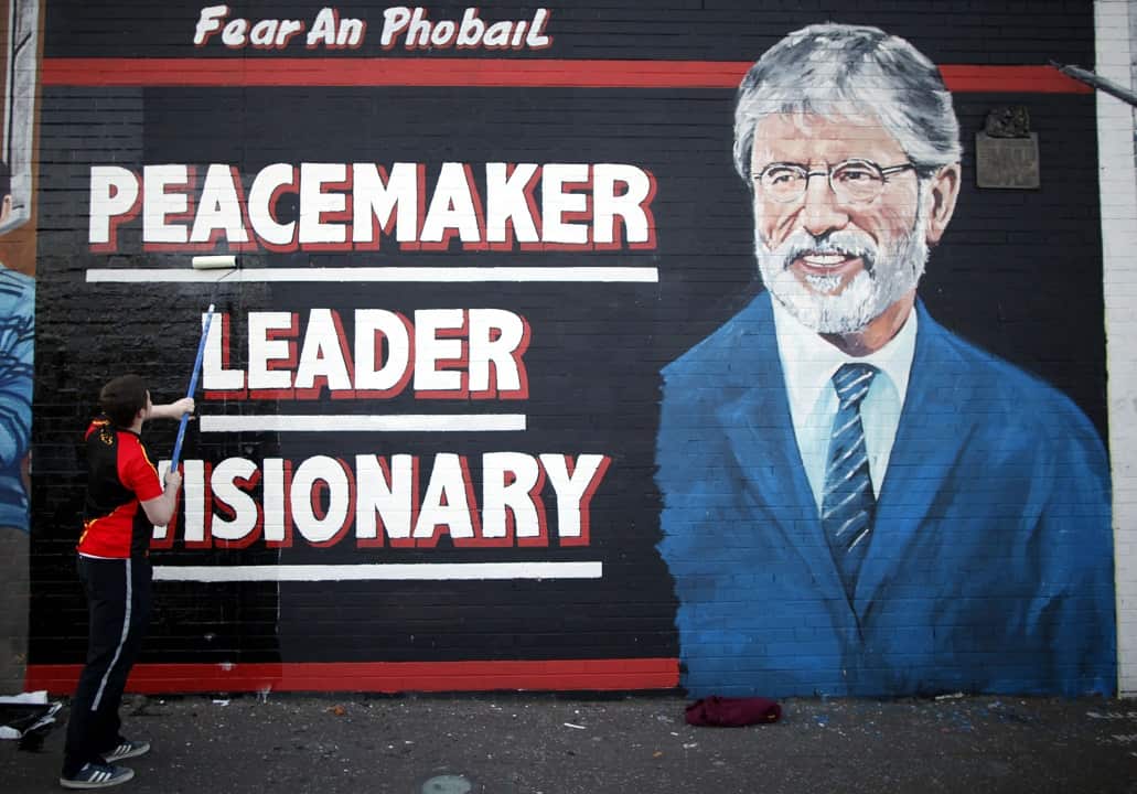Gerry Adams mural