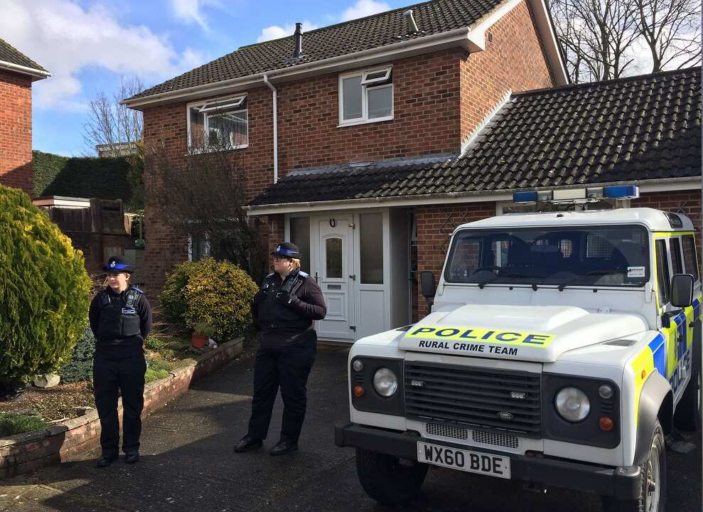 (File photo) The home where Yulia Skripal lived with her father the former Russian double agent, Sergei Skripal.