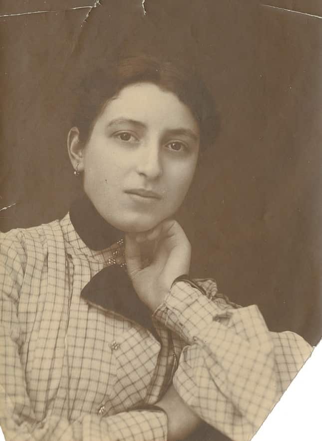 A picture of Mrs. Koditschek, taken in the 1920s. 