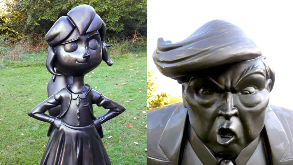 The idea for the statues came from a public survey conducted by The Roald Dahl Story Company.
