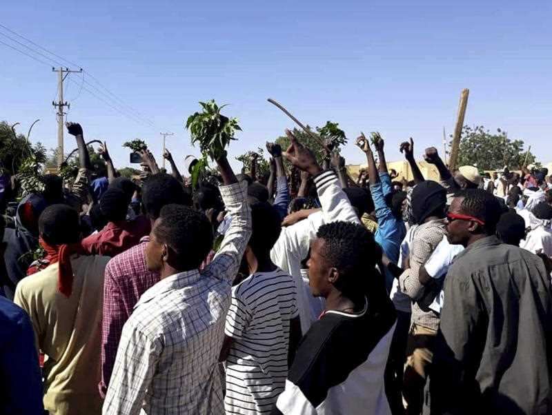 Protests back in December were initially sparked by rising prices and shortages.