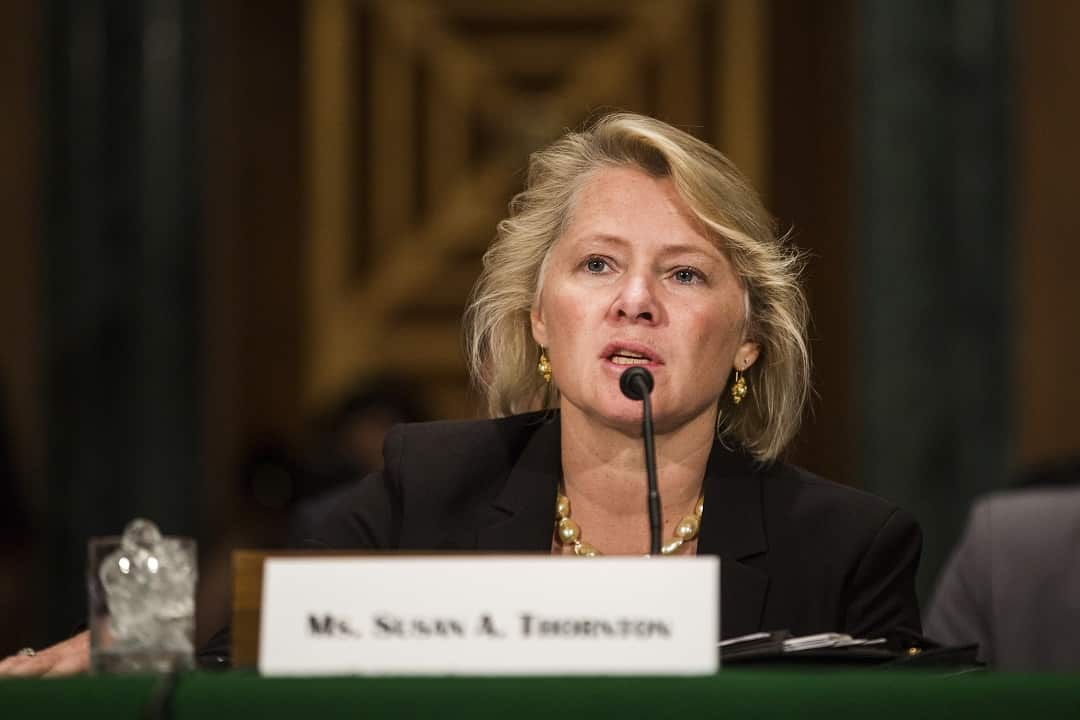Susan Thornton has also flagged her resignation according to CNN.