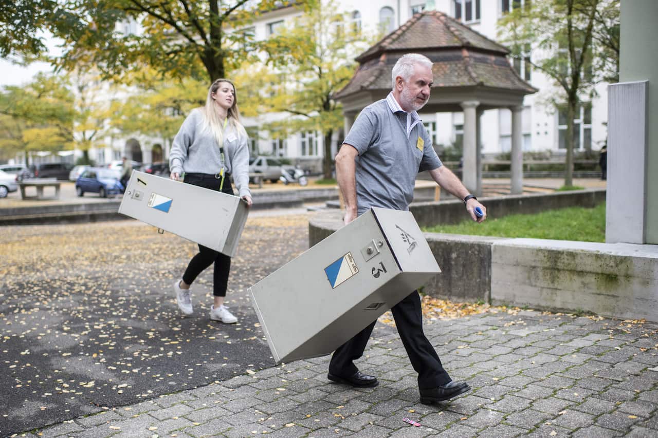 Swiss voters have been electing their representatives for the national parliament over the weekend.