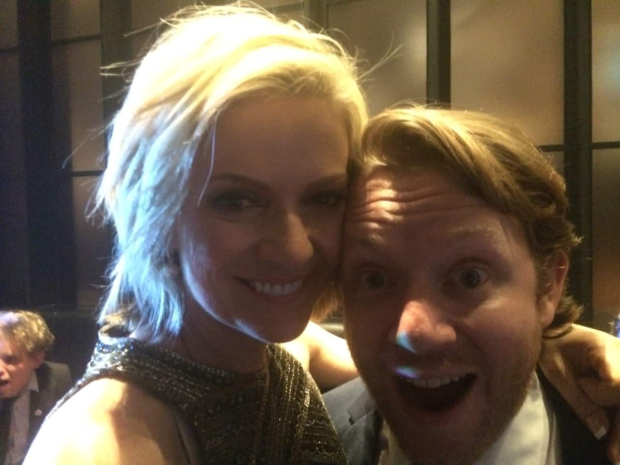 SBS Intern and Sandra Sully