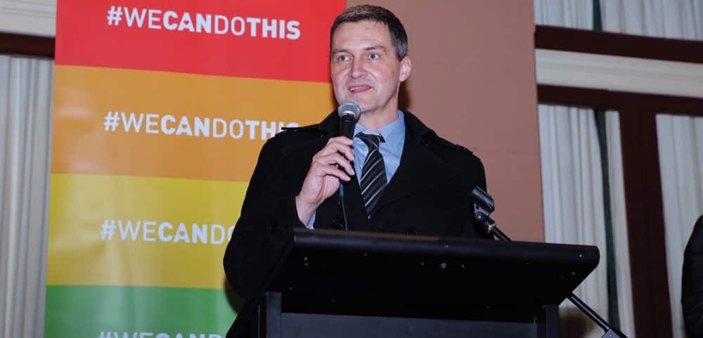Just Equal spokesperson Rodney Croome